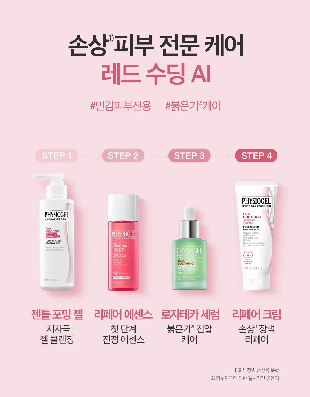 [7월올영픽/손상장벽리페어] 피지오겔 레드수딩 AI 리페어 크림 100m 기획(+30ml+마스크 2매) 상세페이지 25